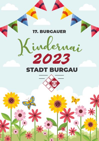 Burgauer Kindermai 2023 Titel Blumen