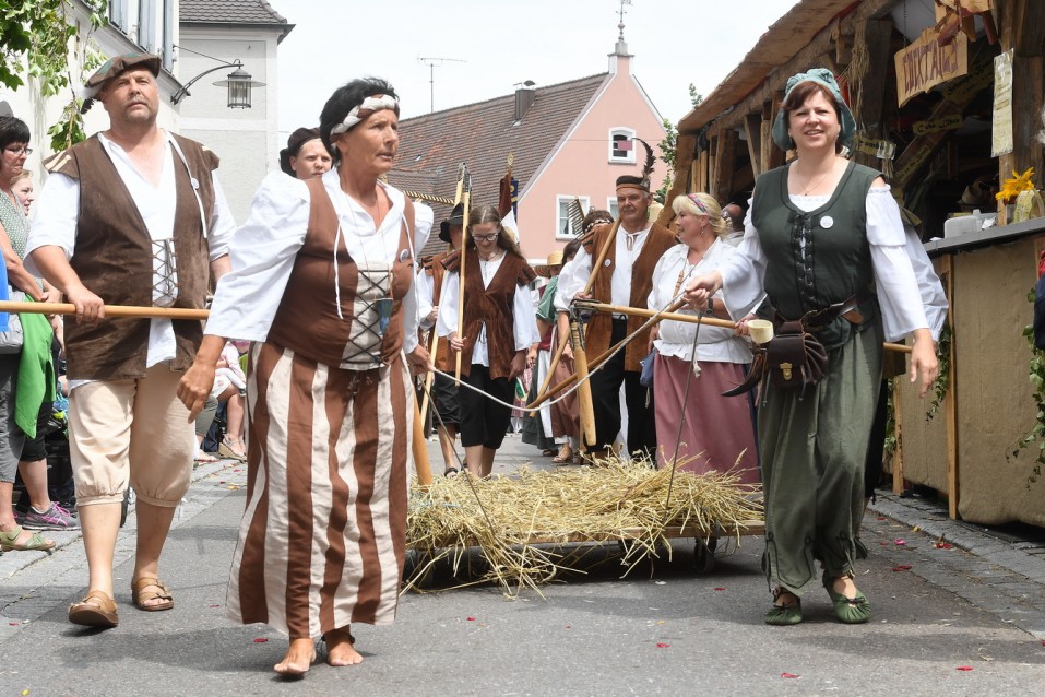 Festumzug Historisches Fest Burgau